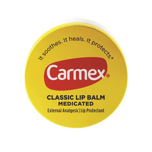 Carmex Classic Lip Balm Medicated 0.25 oz (Packs of 4)