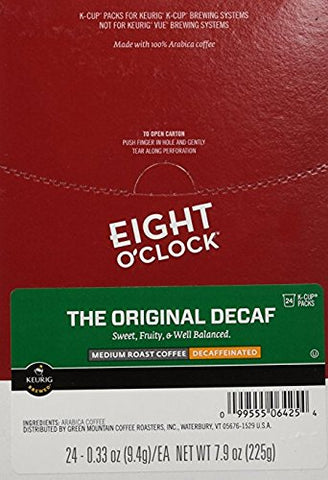 Image of Eight O'Clock Coffee Original Decaf K-Cup (72 Count)