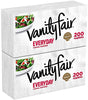 Vanity Fair Everyday Napkins, White Paper Napkins, Great For Holidays and Parties 200 Napkins, (Pack of 2)