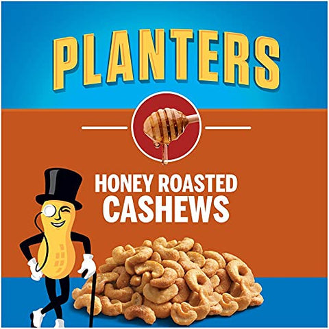 Image of Planters Cashews, Honey Roasted, 3-Ounce Bags (Pack - 3)