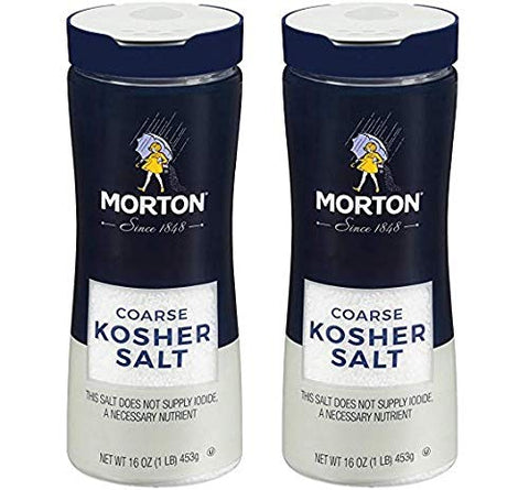 Image of Morton Coarse Kosher Salt 16 oz. (Тwо Расk)