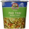 Dr. McDougall's Right Foods Vegan Pad Thai Noodle Soup, Fresh Flavor, 2-Ounce Cups (Pack of 6) ( Value Bulk Multi-pack)