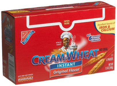 Cream Of Wheat Original, Instant Cereal, 12-Count Units (Pack of 3)