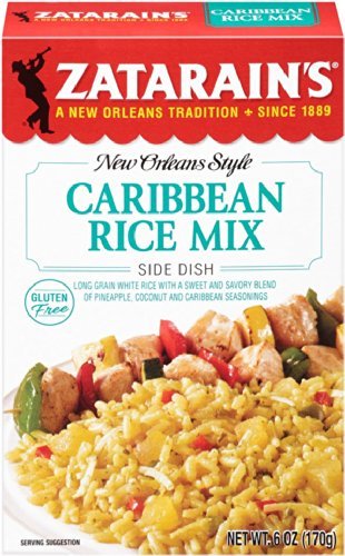 Zatarain's, New Orleans Style, Caribbean Rice Mix, 6oz Box