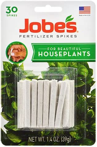 Jobe's Indoor Beautiful Houseplants Fertilizer Food 30 Pack
