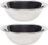 Vollrath 47934 Economy Mixing Bowls, Set of 2 (4-Quart, Stainless Steel)