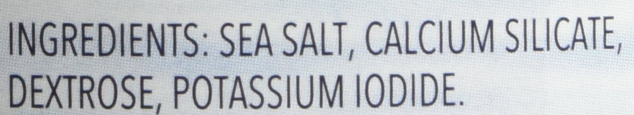 Morton Salt Iodized Sea Salt, 26 oz