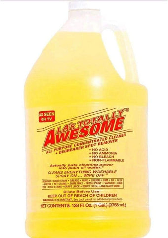 Image of 128oz Refills, 1 Bottle Original - La's Totally Awesome All Purpose Concentrated Cleaner Degreaser Spot Remover Cleans Everything Washable As Seen on Tv