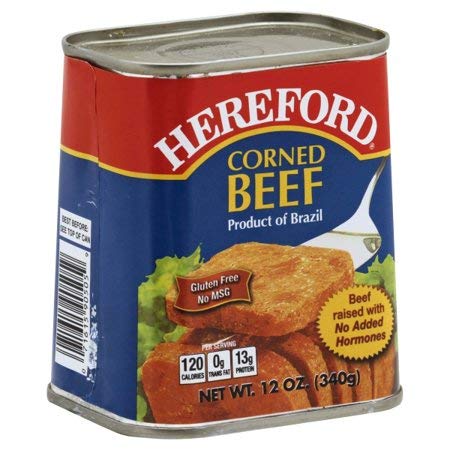 Image of Hereford Corned Beef Canned 3Pk 12oz Cans No Added Hormones