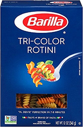 Barilla Tri-Color Rotini (6 pack )