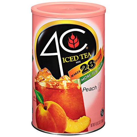 Image of 4C Iced Tea Mix - Peach - 28qt. by 4C