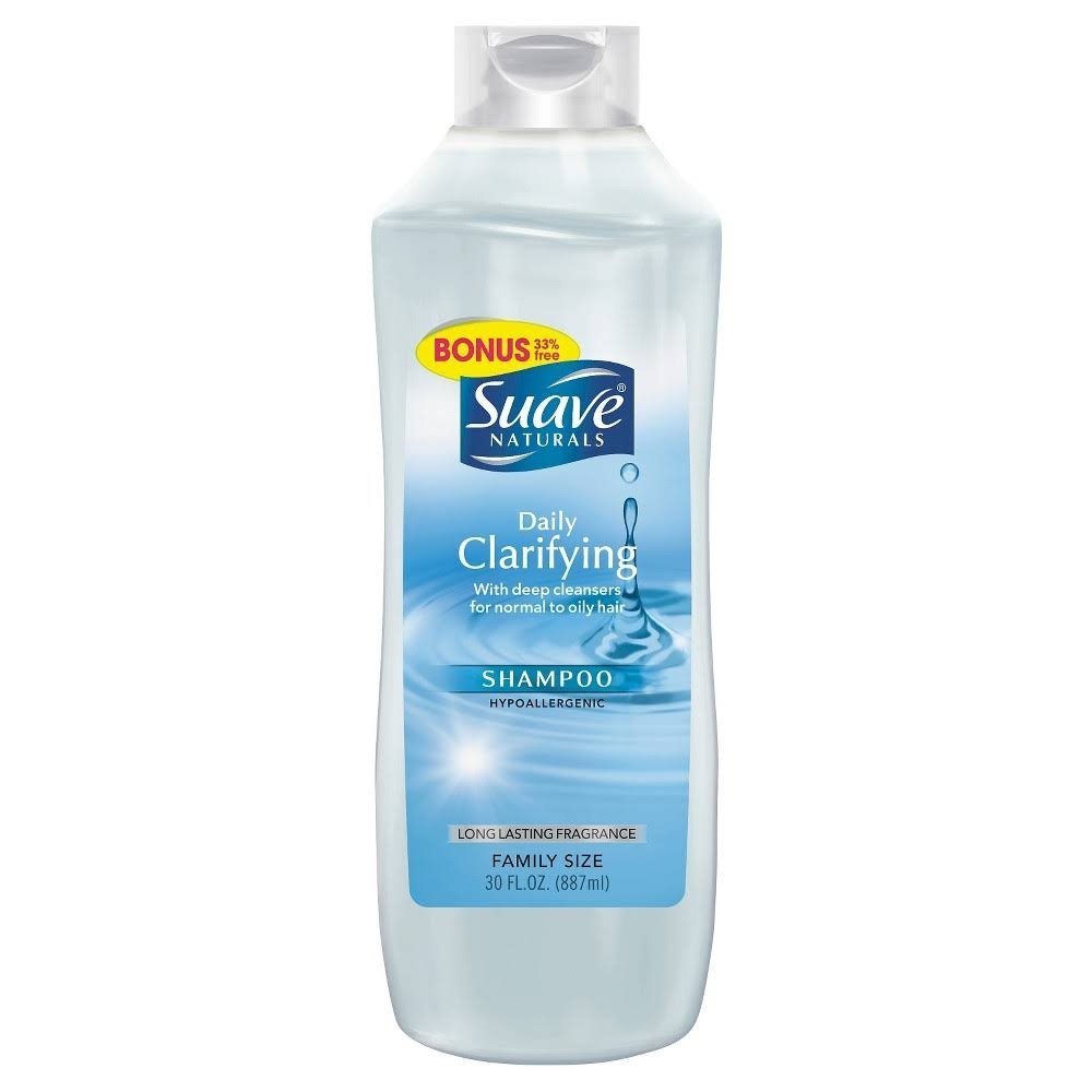 Suav Sh Ess Daily Clrfing Size 30z Suave Shampoo Essencial Daily Clarifying 30z