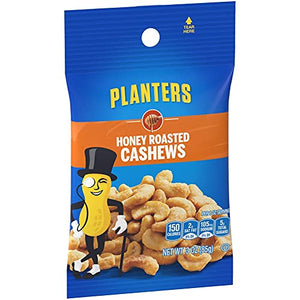 Planters Cashews, Honey Roasted, 3-Ounce Bags (Pack - 3)