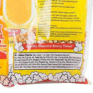 Carnival King All-In-One Popcorn Kit for 8 -10 Ounce Poppers