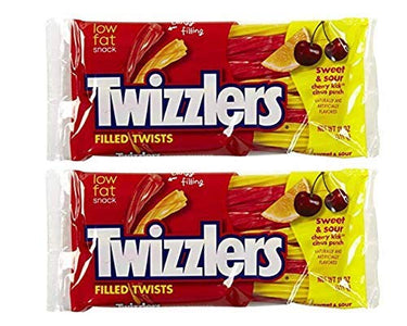 Twizzlers Sweet & Sour Filled Twists (11 oz) 2 Pack