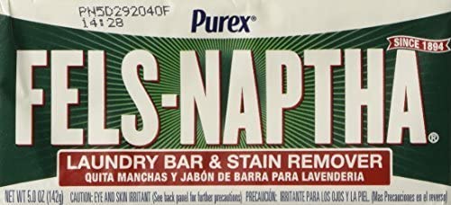 Fels Naptha Laundry Soap Bar & Stain Remover - Pack of 2 by Fels Naptha