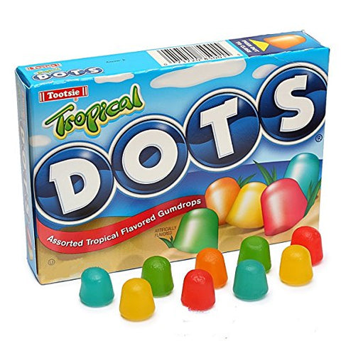 Image of Tropical Dots Assorted Flavor Gumdrops, 6.5 oz