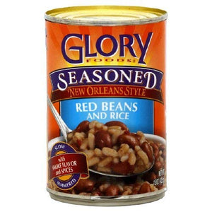 Glory Foods, Seasoned, Red Beans & Rice, 15oz Can