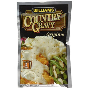 Williams Country Gravy Mix , 2.5 OZ-3 packages