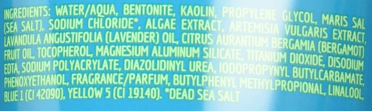 Freeman Anti-Stress Clay Facial Mask with Dead Sea Minerals, Balancing and Clearing Beauty Face Mask, 6 oz