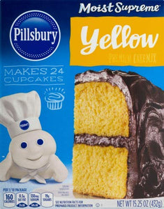 Pillsbury Moist Supreme Classic Yellow Cake Mix (Pack of 2)