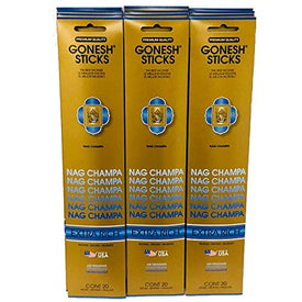 Gonesh Incense Sticks Extra Rich Collection Value 12 Pack