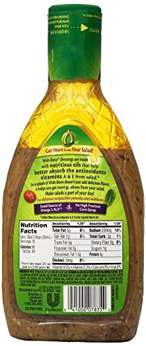 Wish Bone House Italian Dressing, Pack of 2, 15 Ounce Bottles