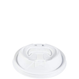 Dart Optima Reclosable Lids White 100 ct 16RCL