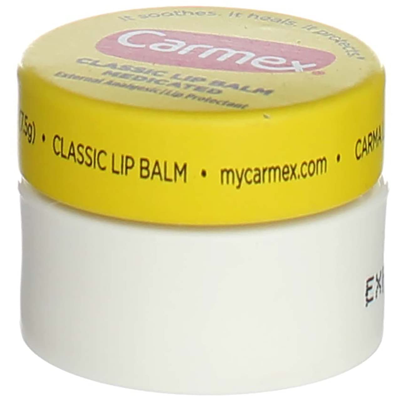 Carmex Classic Lip Balm Medicated 0.25 oz (Packs of 4)