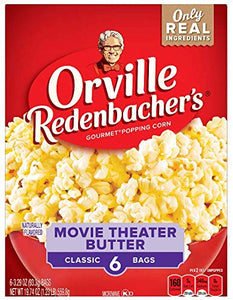 orville redenbacher's Movie Theater Butter Popping Corn Classic Bags, 19.73 oz