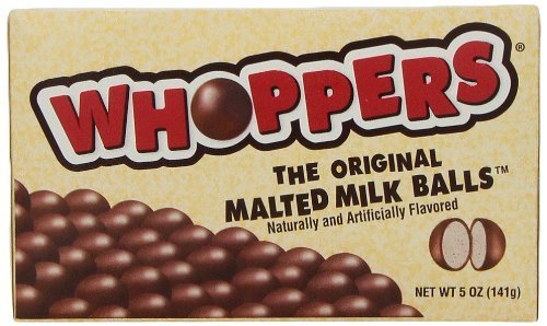 Whoppers Malted Milk Balls, 5-Ounce Box (Pack of 2) by Whoppers