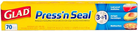 Image of Glad Press'n Seal Sealable Plastic Wrap with Griptex , 70 sq ft