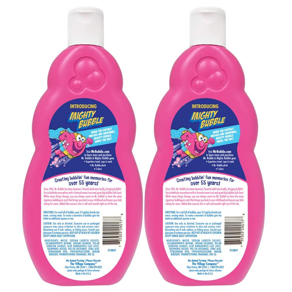 Mr. Bubble Original Bubble Bath 16 Ounce Pack of 2