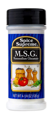 Image of Spice Supreme M.S.G. Monosodium Glutamate, Plastic Shaker, 4.25-oz