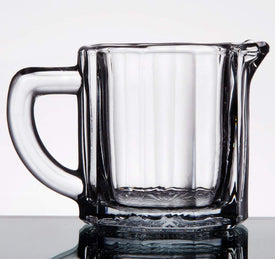Classics Collection Glass Creamer for Coffee & Tea or Maple Syrup Serving 2.5 oz