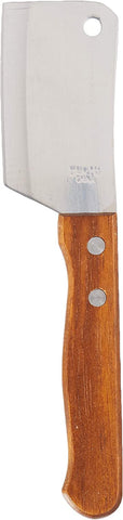 Image of Chef Craft Set of 2, Cleaver Style Mini Chopping Knives, Stainless Steel Blade, Wood Handle, Silver