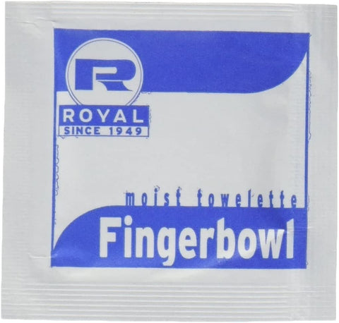 Image of Royal Moist Wet Wipe Towelette, Individually Wrapped, Package of 500