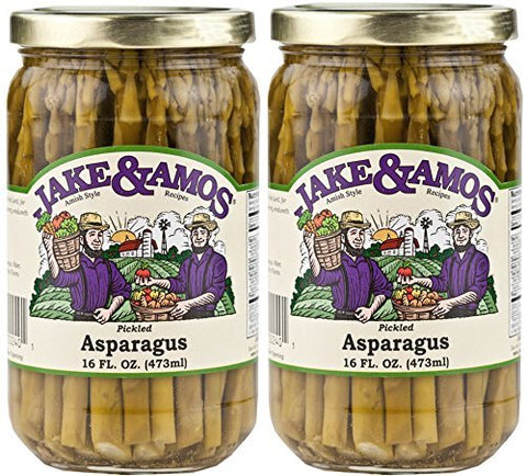 Image of Jake & Amos - Pickled Asparagus / 2 - 16 Oz. Jars