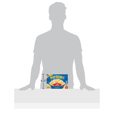 Image of Pop Secret Popcorn, Extra Butter, 3-Count Box