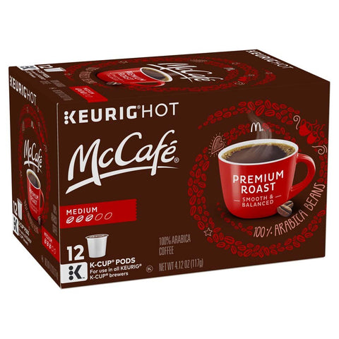 Image of McCafé Premium Roast Coffee, Medium Roast, K-Cup Pods