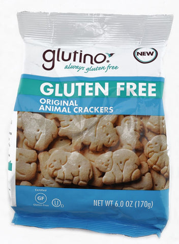 Image of Glutino Glut Animal Crackers Original 6 Oz (Pack Of 6)