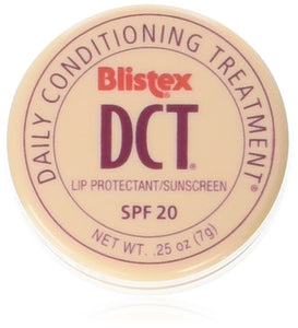 Blistex DCT Daily Conditioning Treatment SPF 20 0.25oz (Pack of 2)