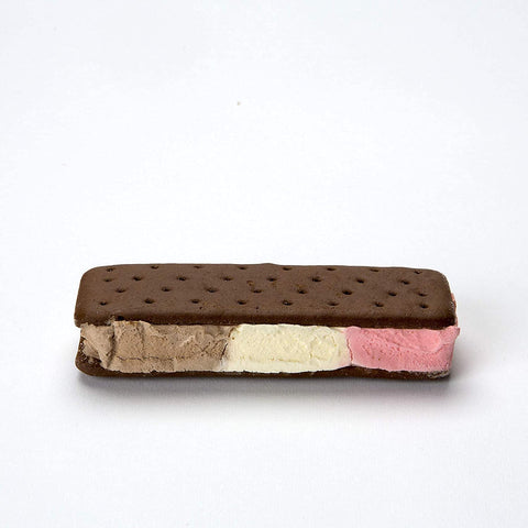Image of Astronaut Foods Freeze-Dried Ice Cream Sandwich, NASA Space Dessert, Neapolitan, 6 Count