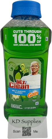 Image of Mr.Clean All Purpose Cleaner 28Oz W/Gain Original (Package May Vary) Pack of 2