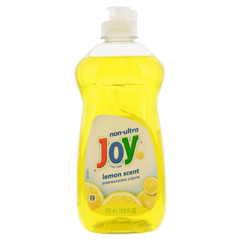 Joy 81209 Liquid Dish Soap, Lemon Scent, 12.6oz - Quantity 1
