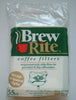 Brew Rite Wrap Around Percolator Coffee Filters 55 Count (Pack of 2)