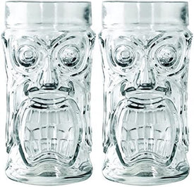 Anchor Hocking Screaming Tiki Glasses