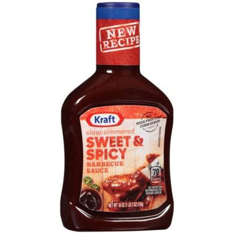Image of Kraft, BBQ Sauces, 17.5oz Bottle (Pack of 3) (Choose Flavor Below)