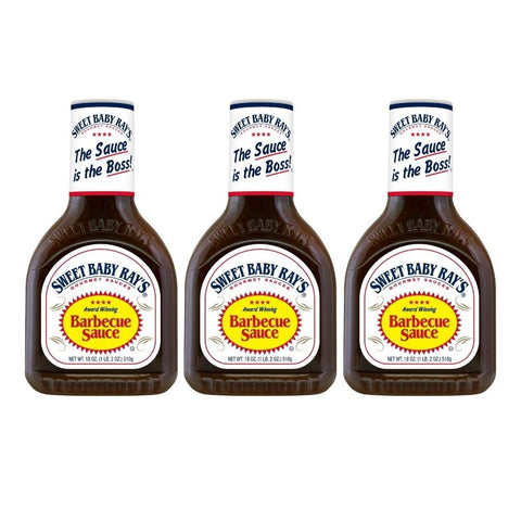 Image of Sweet Baby Rays Sauce Bbq PACK OF 3