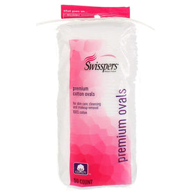 Swisspers Cotton Ovals 50-Count (3-pack)